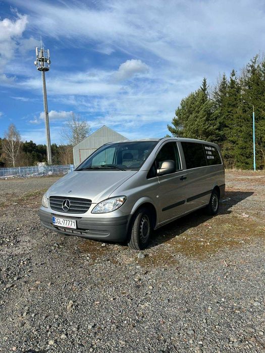 Wynajem Busa 9 osób Mercedes Vito Long