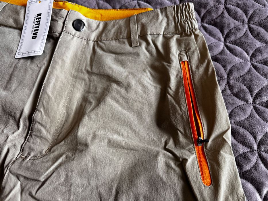Spodnie trekkingowe męskie 3/4 XL khaki
