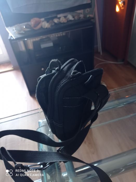 Saszetka militarna męsko damska Czarna.