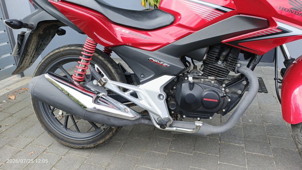 Honda cb125f 2018 rok.