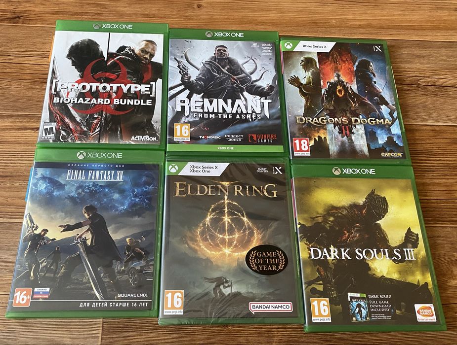 Xbox One/Series X: Elden Ring, Fallout 4, GTA, Sekiro, DMC, Dark Souls