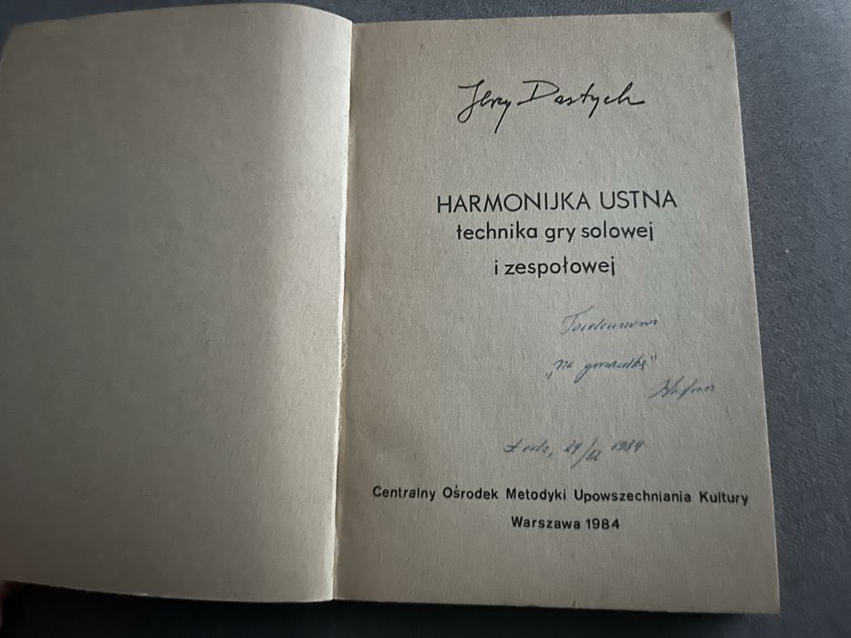 Harmonijka ustna  Jerzy Dastych
