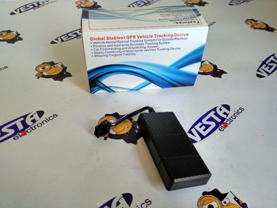 Встроенный резервный аккумулятор GPS трекер Vesta 04HB