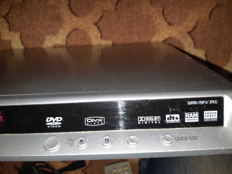 | DVD | Panasonic | SCART | S-Video | 11W | Pilot |