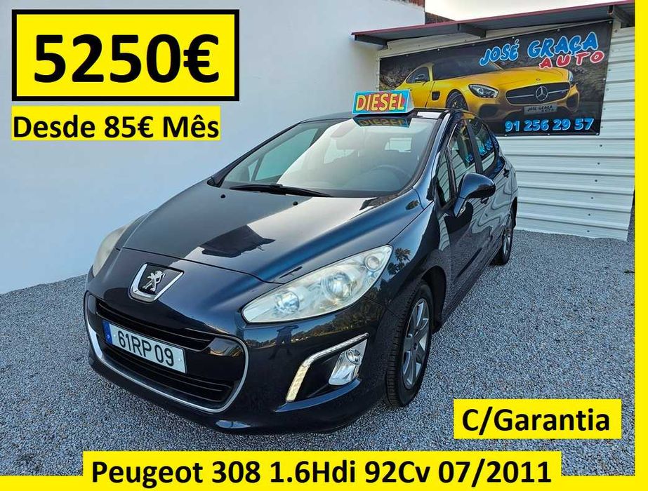 Peugeot 308 1.6Hdi 92Cv 07/2011