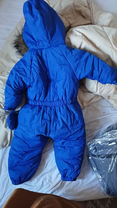 Зимовий комбінезон для дитини, синий