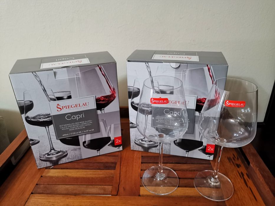 Copos de Vinho Spieglau Novos