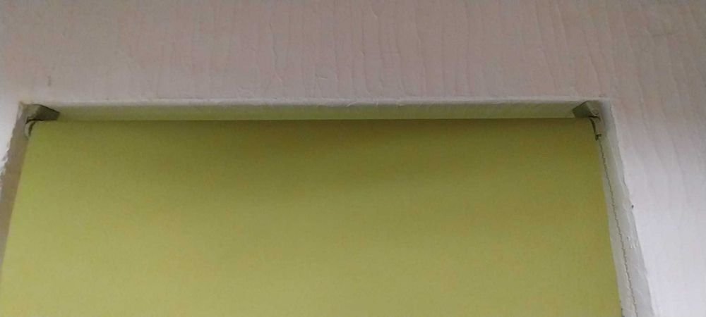 Estore de rolo verde