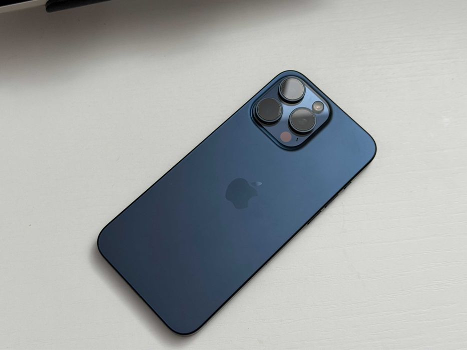 IPhone 15 Pro Max 256GB Niebieski Tytanowy gwarancja do 01.2026