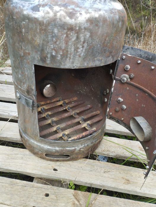 Fogão / Salamandra / stove artesanal, com possibilidade de cozinhar.