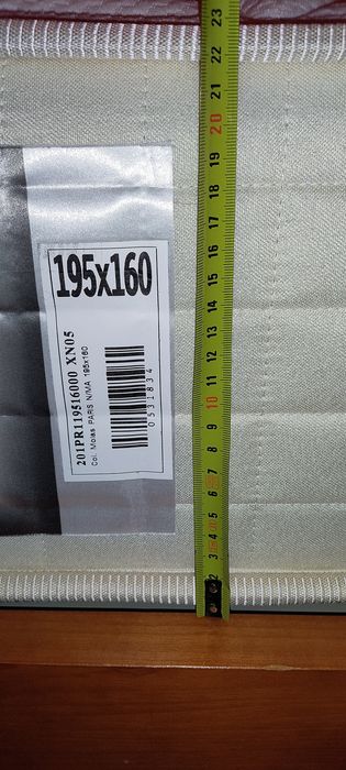 Colchão seminovo de casal 1.95x1.60