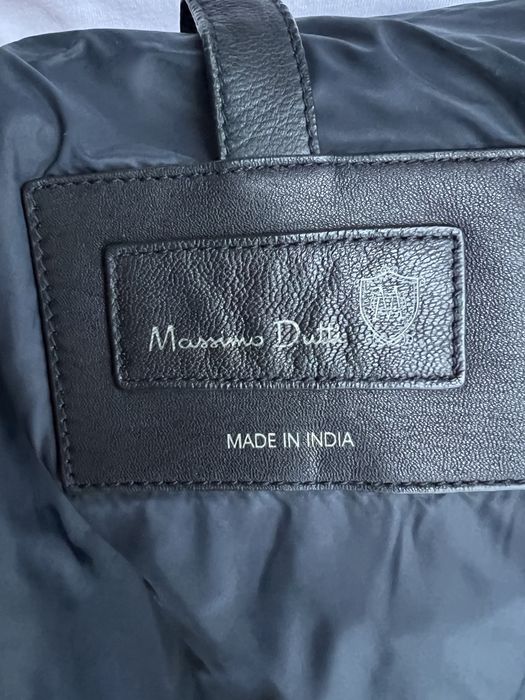 Шкіряна куртка Massimo Dutti