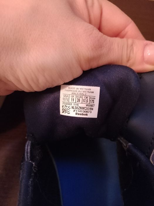 Reebok rozmiar 28
