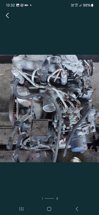 Silnik kubota 722 3cyl 1105 przewody wtryskiwacza