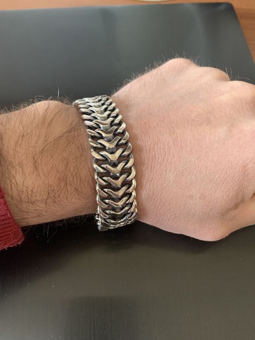 Браслет Двойной Панцирь