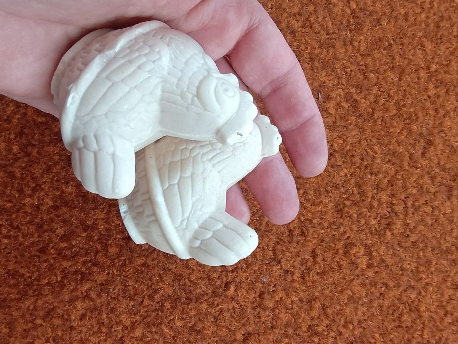 Kurki z białej czekolady