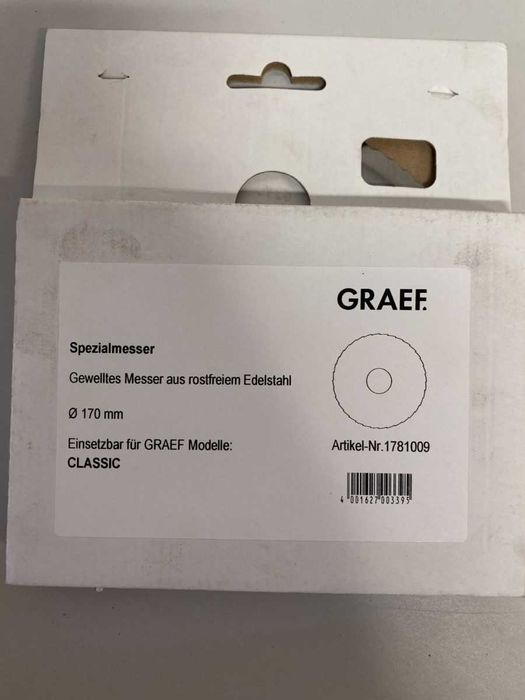 Nóż do krajalnicy graef 170mm classsic