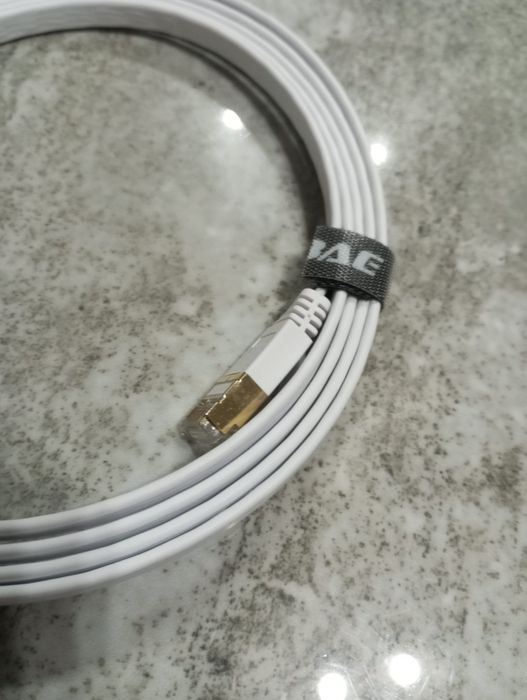 Kabel Przewód Sieciowy Płaski LAN Ethernet