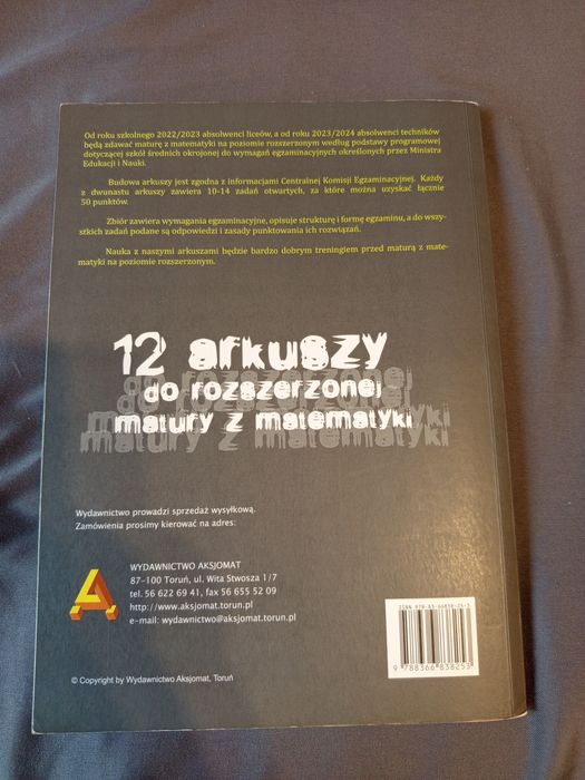 Arkusze maturalne matematyka poziom rozszerzony