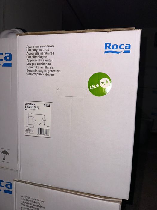 Sanita completa Roca Meridian com autoclismo – Nova