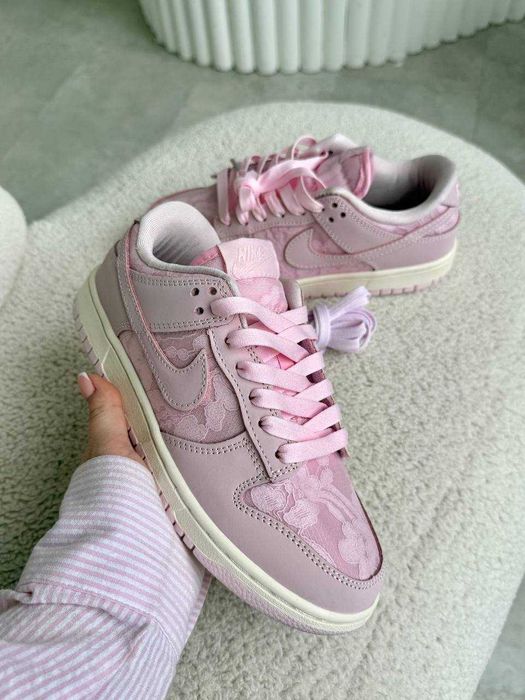 ВАУ! Nike Dunk Wmns Lace Pack Regal Pink 36 37 38 39 40 41