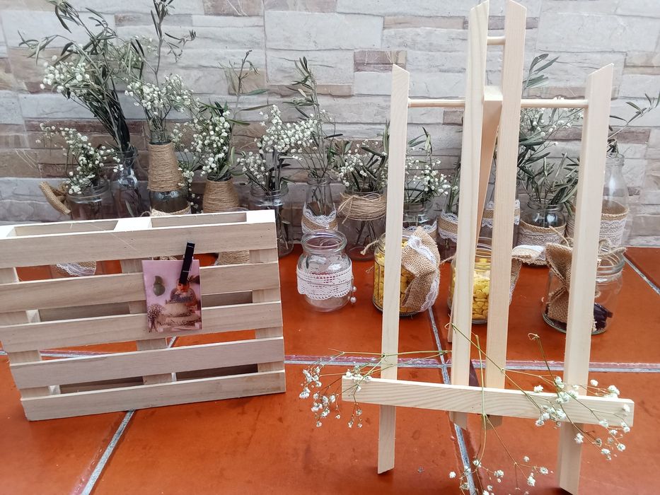 Conjunto de decorações de mesa para eventos 19 peças