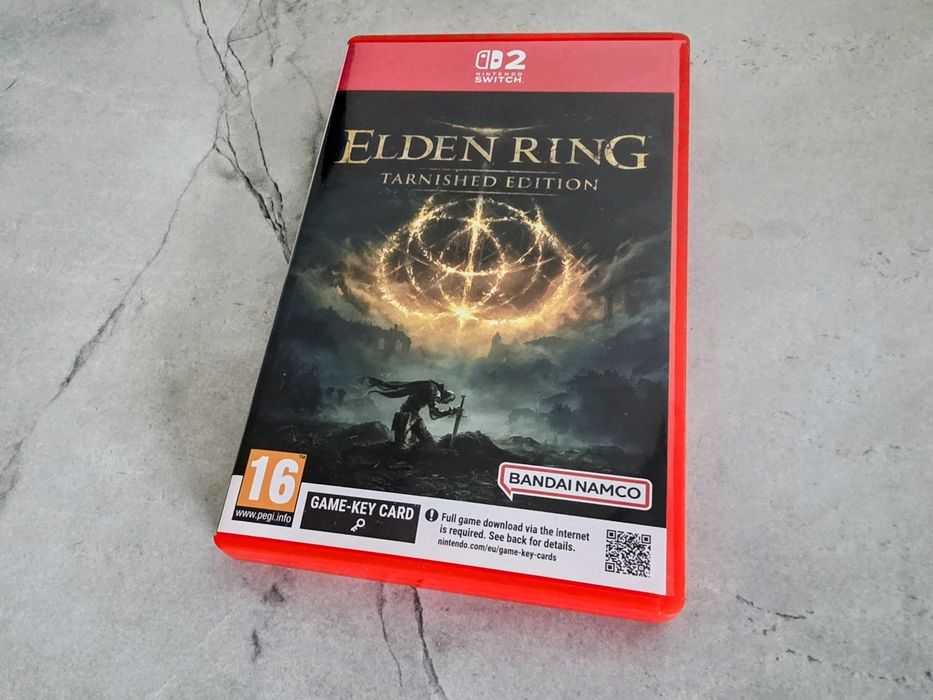 Elden Ring Tarnished Edition Switch 2 - angielska okładka - umieraj jakby jutra miało nie być!