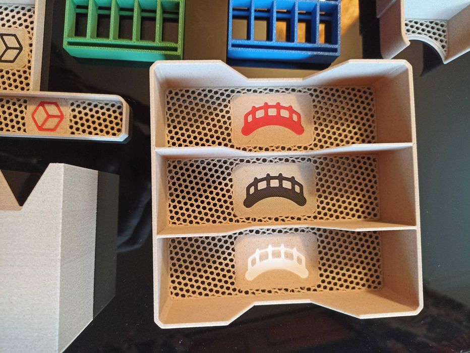 Insert para o jogo de tabuleiro The White Castle (board game)