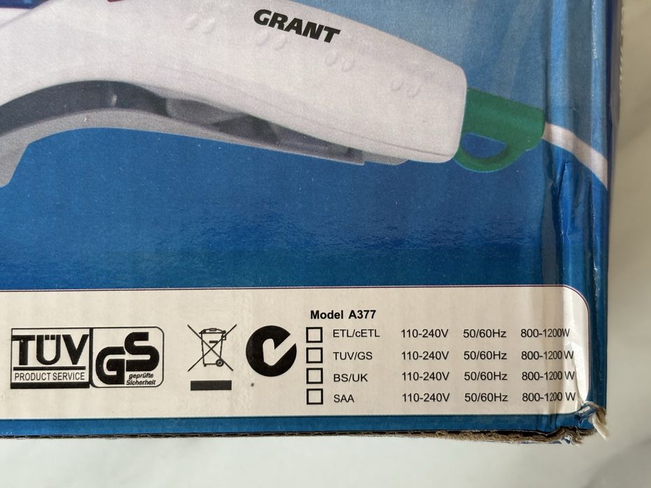 Пароочиститель GRANT