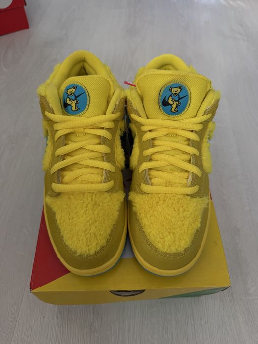 Nike SB Dunk Low Grateful Dead Bears Opti Yellow CJ5378-700 44,5/10,5US