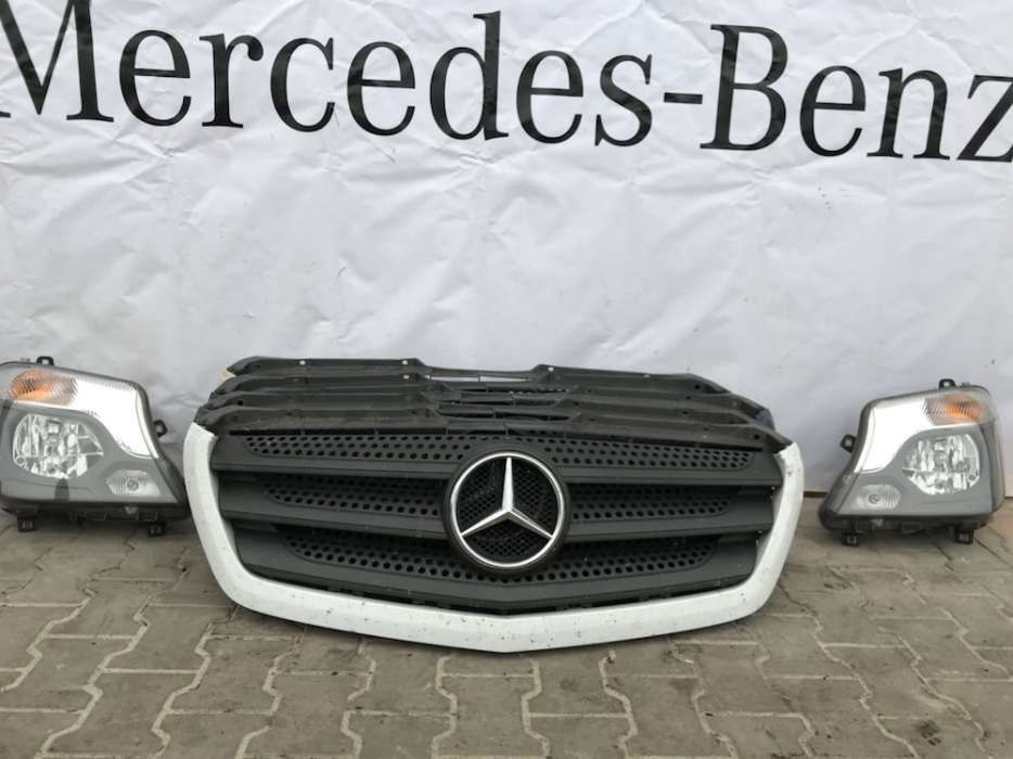 Рішотка Радіатора рестайлінг Mercedes Sprinter 906 решітка Розборка