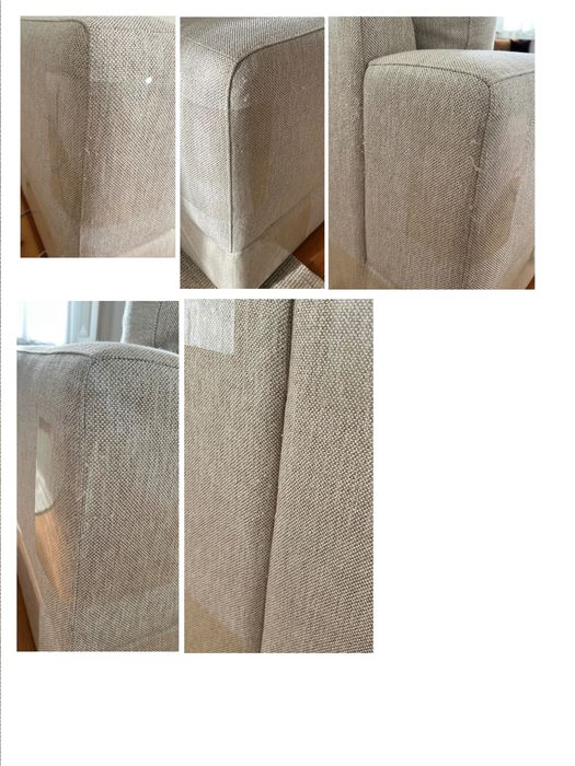 Area Store Magnus Sofa, 256cm, beige. Sofá, bege