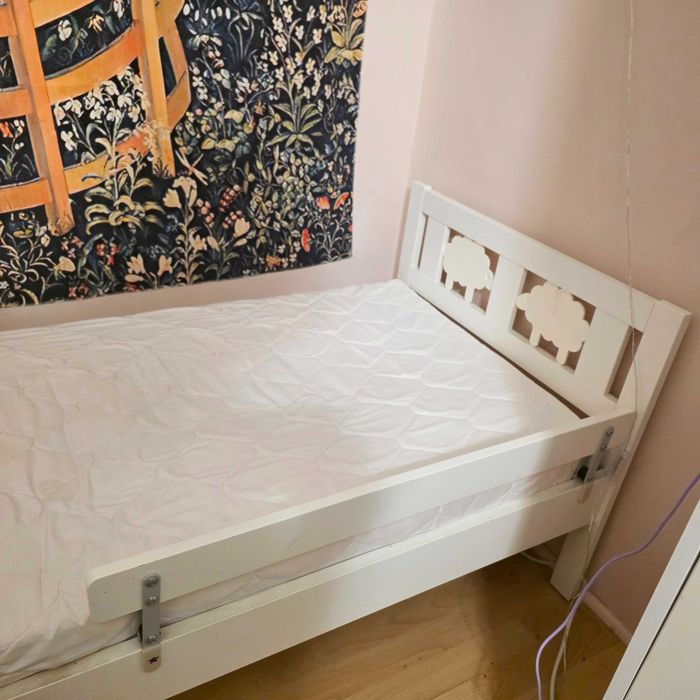 Łóżko dla dziecka IKEA Kritter + dobry materac