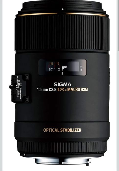 Макрооб'єктив Sigma 105mm F2.8 EX DG  MACRO OS Nikon