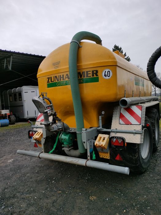 Beczka beczkowóz wóz asenizacyjny Zunhammer 14000