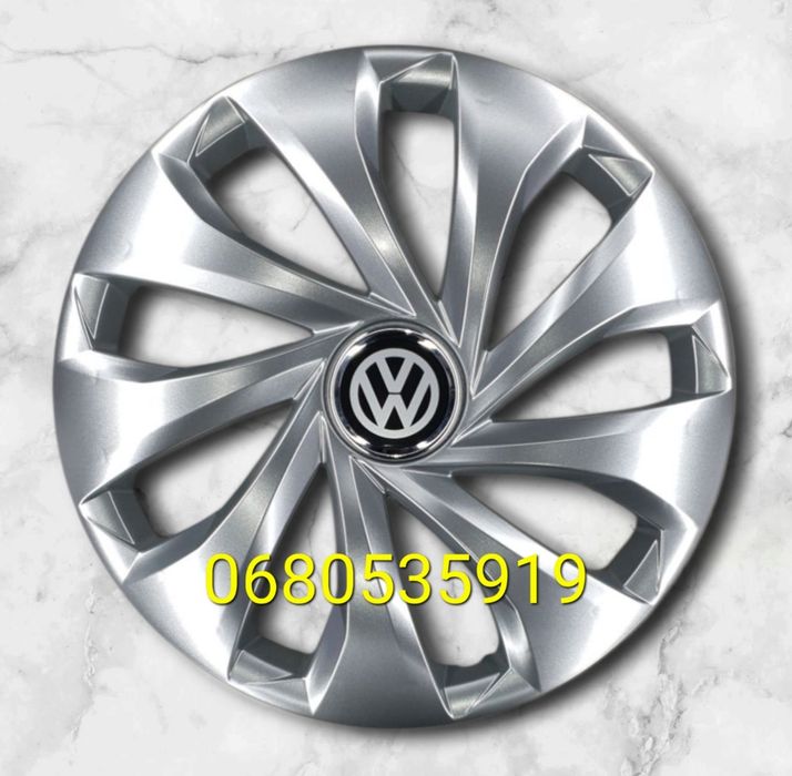 Колпаки Фольксваген R15 Passat Golf Jetta Polo T5 Ковпаки Volkswagen