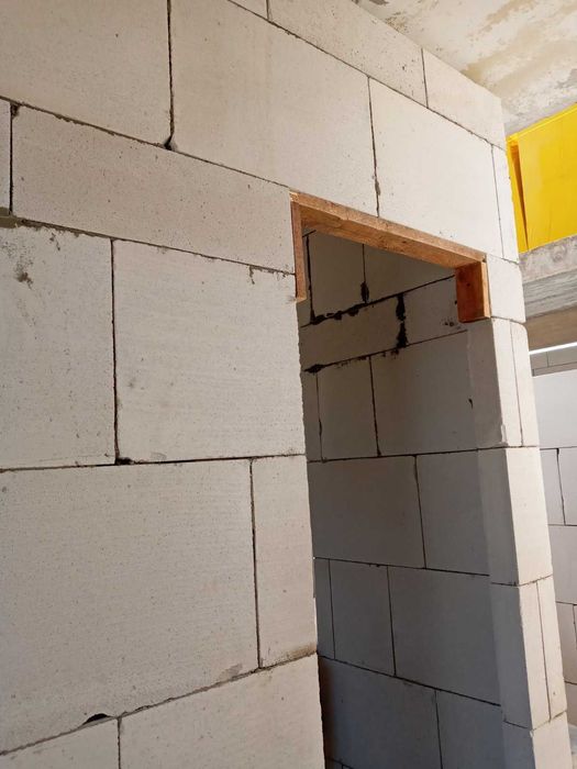 Кладка газбетон, пеноблок, кирпич, строительные работы, фундамент