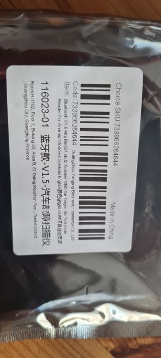 Nowy skaner diagnostyczny obd2 bluetooth interfejs