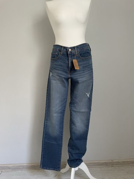 Jeansy Levis 314 shaping straight 30x32 mid rise