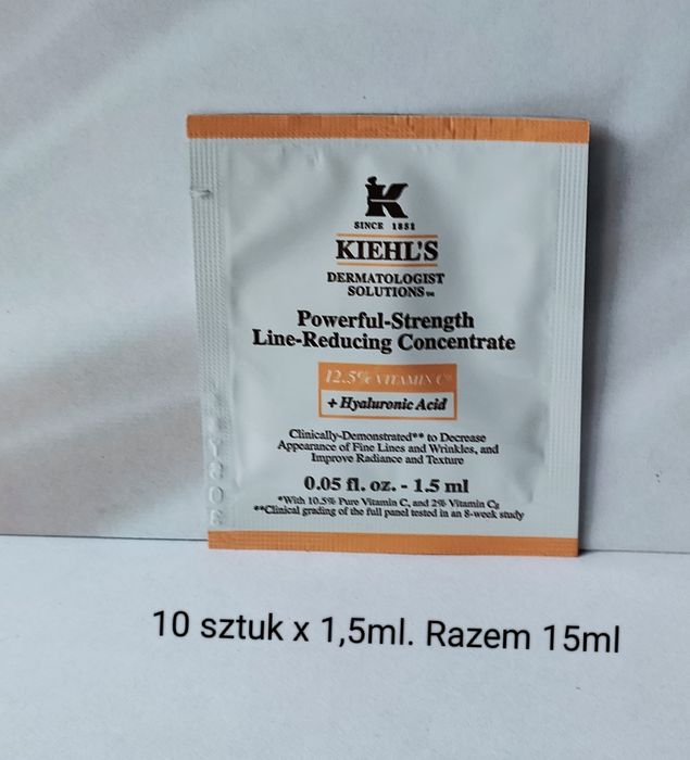 Kiehl's Powerful-Strength Line-Reducing Concentrate - Silnie  serum z witaminą C