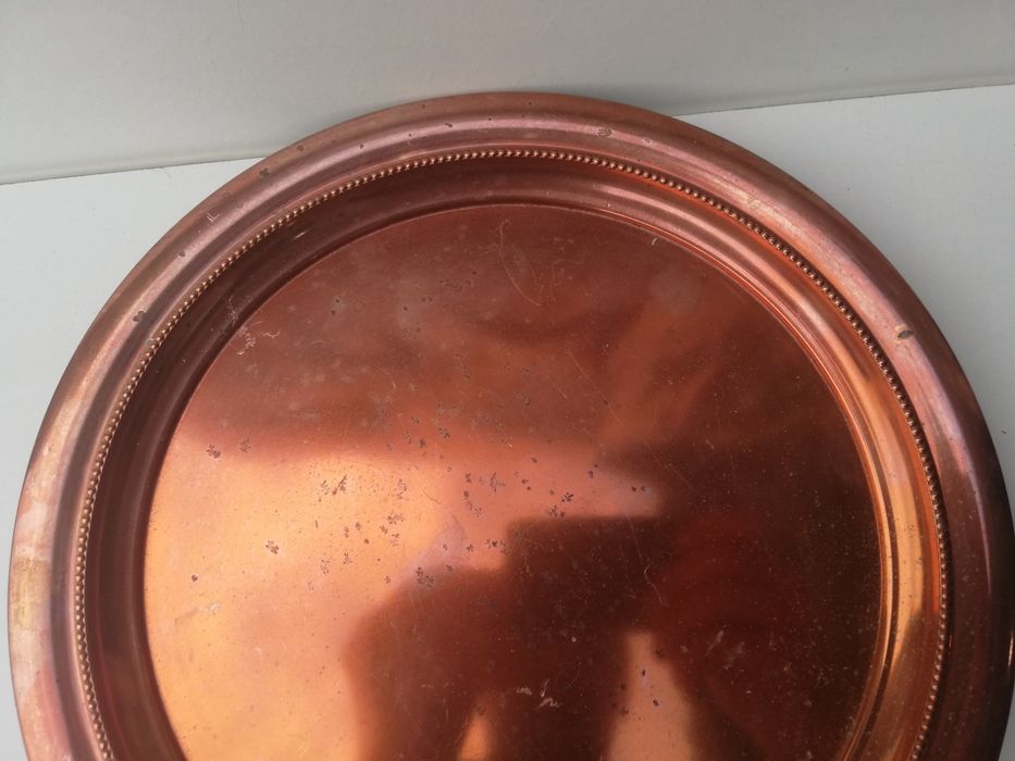 11. Taca miedziana 30cm  naczynie miedziane