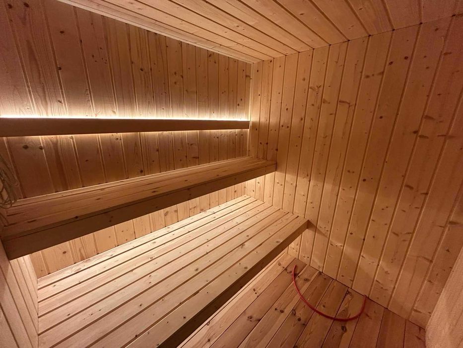 nowoczesna sauna ogrodowa