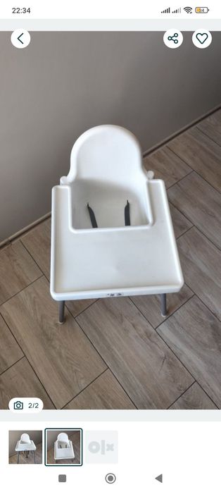 Krzesełko do karmienia IKEA