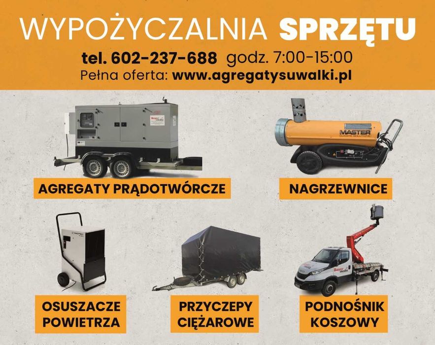 Wypożyczalnia sprzętu