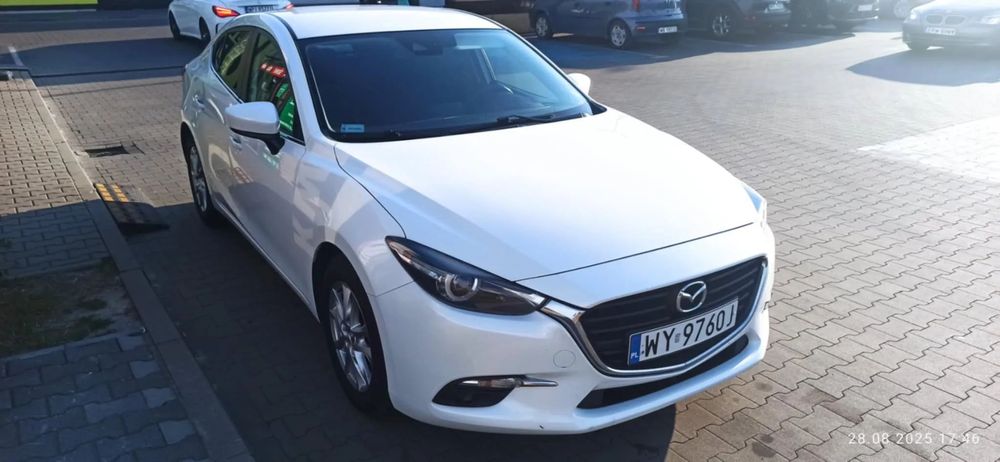 Mazda 3 Mazda III 2.0 Sedan SKYACTIV Snowflake White Pearl Salon PL