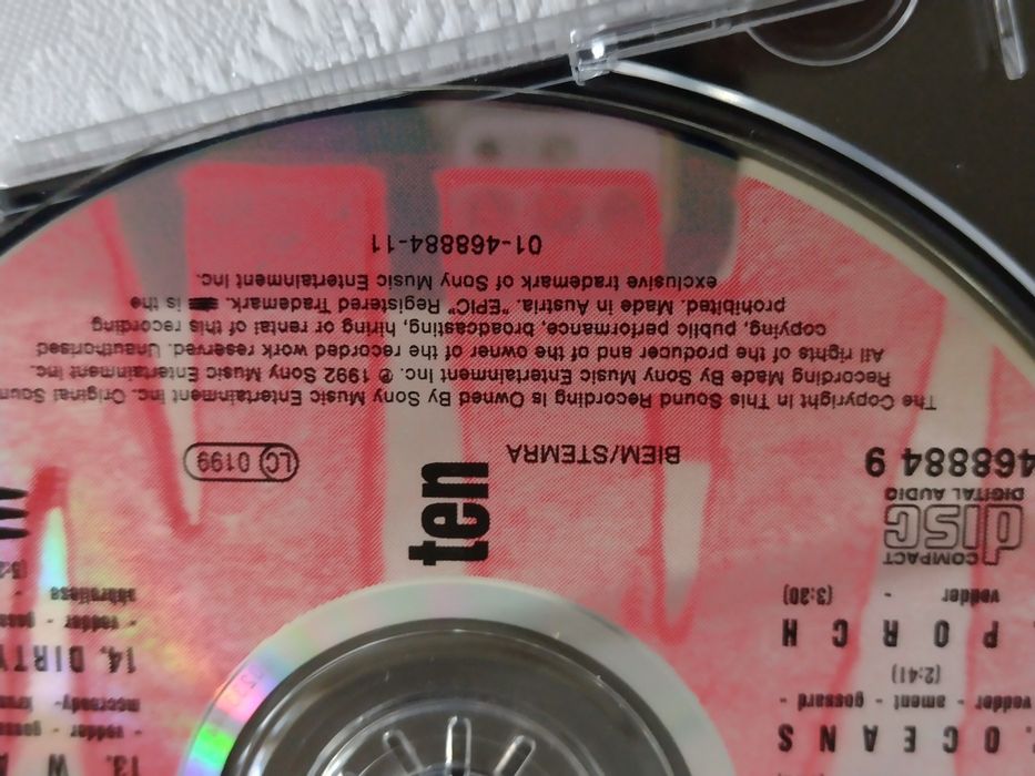 Pearl Jam płyta CD