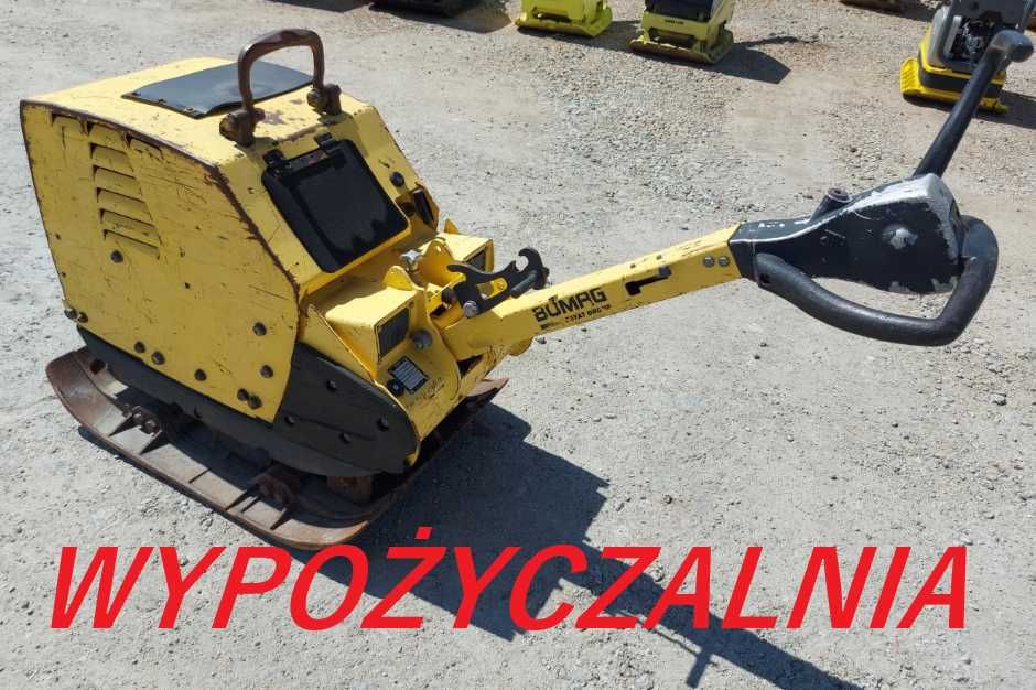 Zagęszczarka Duża z rewersem 500kg Wynajem Transport