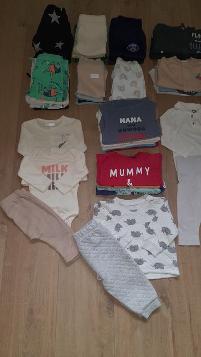 Paka ubranek 68/74