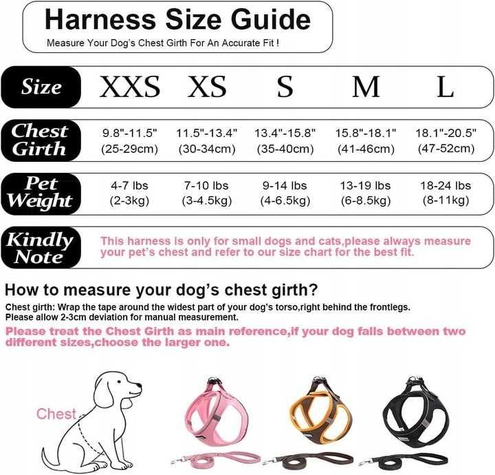 SurePET Odblaskowe szelki smycz z miękkiej siatki XXS pies kot [2305]