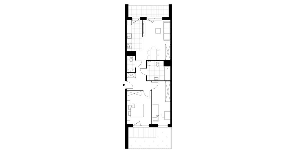 3-pokojowe mieszkanie 62 m² + ogródek - Widok 4